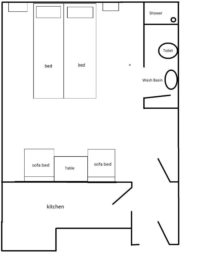 Apartment Kristina Dujmovic บาชกาโวดา ภายนอก รูปภาพ